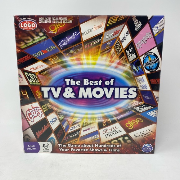 The best of TV and Movies Board Game New Sealed -Adult Game Night - Picture 1 of 3